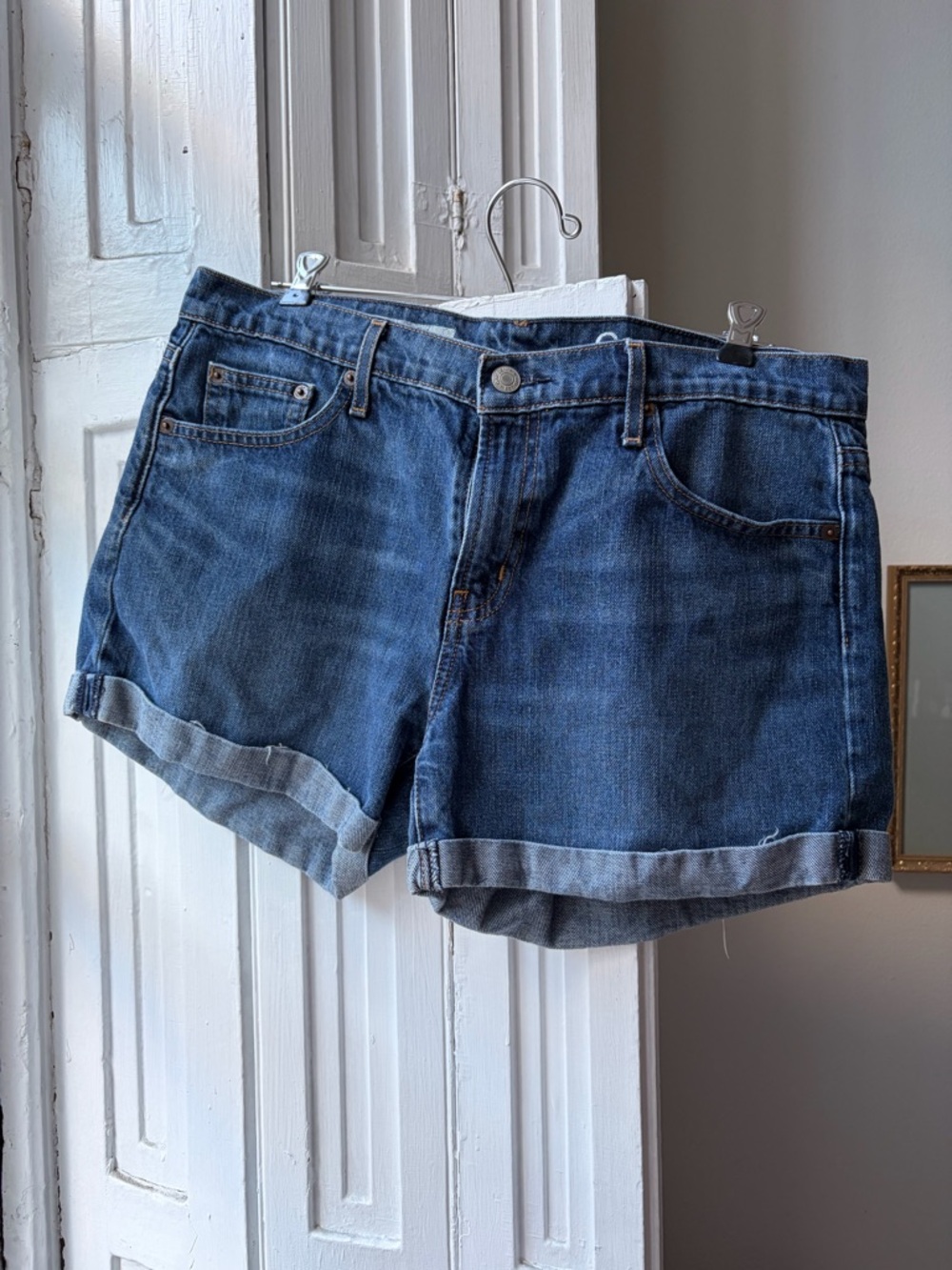 GAP Dark Blue Denim Jean Shorts